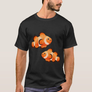 Zwei süße Clownfische T-Shirt