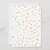 Zwei süße Cupcake Girl 2. Geburtstag Einladung (Rückseite)