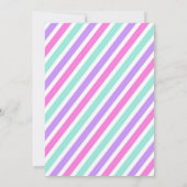 Zwei süße Donuts 2. Geburtstag Einladung (Rückseite)