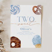 Zwei süße Einladung zum 2. Geburtstag