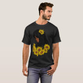 Zwei süße Füchse. T-Shirt (Vorne ganz)