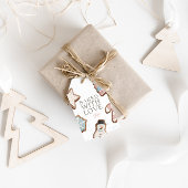 Zwei süße Gastgeschenk-Geschenkmarke Geschenkanhänger