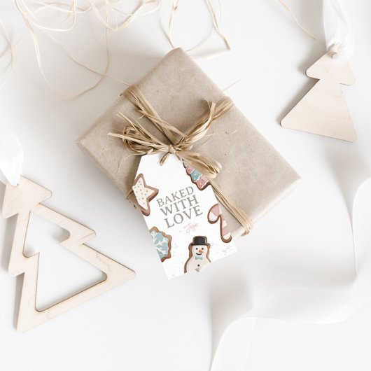 Zwei süße Gastgeschenk-Geschenkmarke Geschenkanhänger