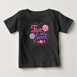 Zwei süße Geburtstags-Shirt für Kleinkinder Baby T-shirt