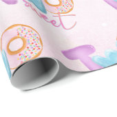 Zwei süße geschenkpapier (Rolleneckpunkt)