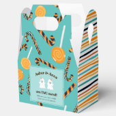 Zwei süße Halloween Candy Ghost Twins Geburtstag Geschenkschachtel (Geöffnet)