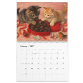Zwei süße Kätzchen Kalender (Feb 2027)