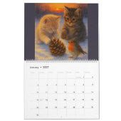Zwei süße Kätzchen Kalender (Jan 2027)