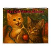 Zwei süße Kätzchen Kalender (Titelbild)