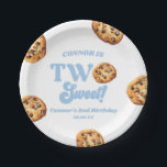 Zwei süße Kekse und Milch 2. Geburtstag Party Pappteller<br><div class="desc">Das sind zwei süße Cookies und Milk 2. Geburtstag Party Paper Teller!</div>
