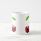Zwei süße Kirschen Kaffeetasse (Mittel)