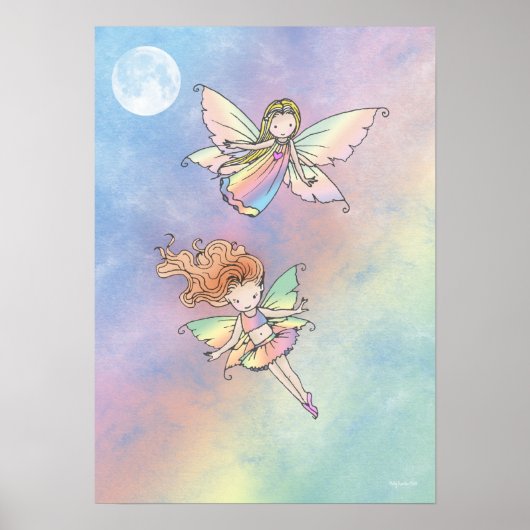 Zwei süße kleine Pixies Poster (Vorne)