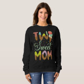 Zwei süße Mama Mommy Mama Ice Cream 2. Sweatshirt (Vorne ganz)