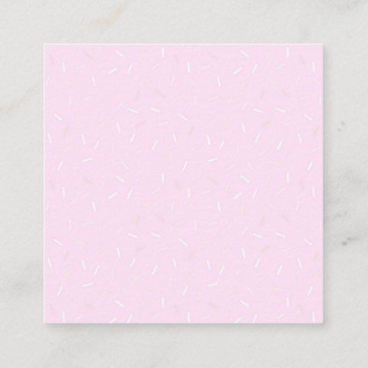 ZWEI Sweet Birthday Begleitkarte (Rückseite)