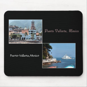 Zwei Szenen aus Puerto Vallarta Mousepad