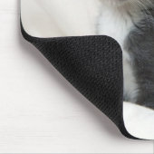 Zwei Tabby-Kätzchen Mousepad (Ecke)