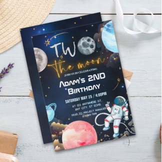 Zwei Tage auf dem Mond Einladung