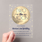 Zwei Tage der Mond Acryleinladungen (Insitu (Handheld))