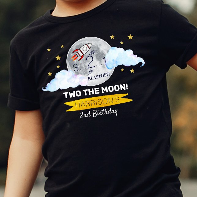 Zwei Tage der Mond Baby T-shirt (Von Creator hochgeladen)