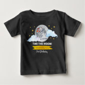 Zwei Tage der Mond Baby T-shirt (Vorderseite)
