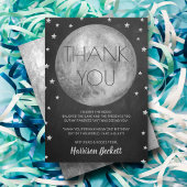 Zwei Tage der Mond Dankeskarte