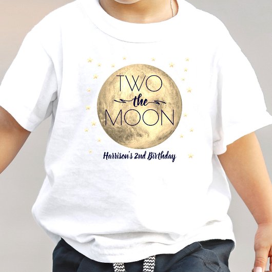 Zwei Tage der Mond Kleinkind T-shirt