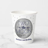 Zwei Tage der Mond Pappbecher (Vorderseite)