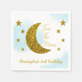 Zwei Tage der Mond Serviette (Vorderseite)