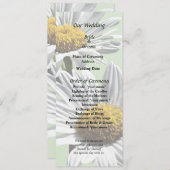 Zwei Tage im Sunshine Wedding Program Programm (Vorne/Hinten)