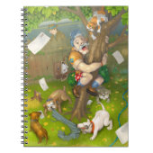 zwei Tage vor Ruhestand Notizblock (Vorderseite)