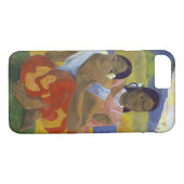 Zwei tahitianische Frauen, Gauguin Case-Mate iPhone Hülle (Rückseite (Horizontal))