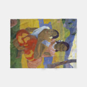 Zwei tahitianische Frauen, Gauguin Fleecedecke (Vorderseite (Horizontal))