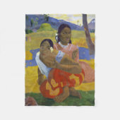 Zwei tahitianische Frauen, Gauguin Fleecedecke (Vorderseite)