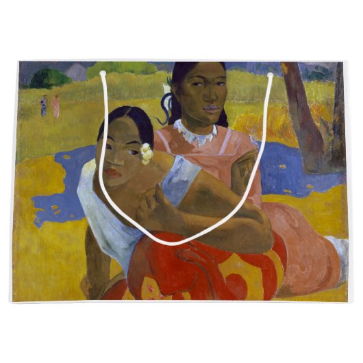 Zwei tahitianische Frauen, Gauguin Große Geschenktüte (Vorderseite)