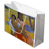Zwei tahitianische Frauen, Gauguin Große Geschenktüte (Vorderseite Schrägansicht)