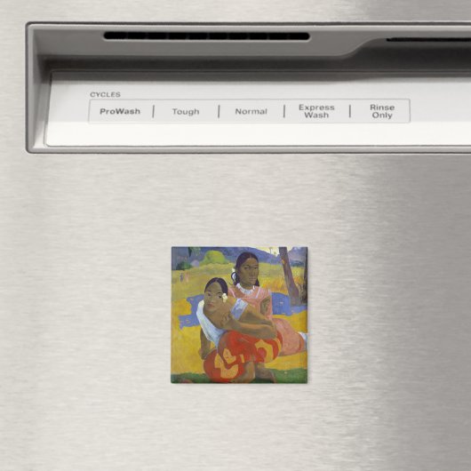 Zwei tahitianische Frauen, Gauguin Magnet (In Situ (Geschirrspüler))