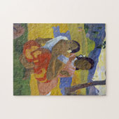 Zwei tahitianische Frauen, Gauguin Puzzle (Horizontal)