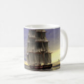 Zwei Tallships Kaffeetasse (VorderseiteRechts)