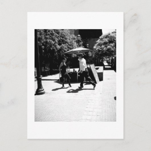 Zwei Tango Postkarte (Vorderseite)