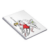 Zwei Tangueros in Paris Notizblock (Rechte Seite)