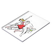 Zwei Tangueros in Paris Notizblock (Linke Seite)