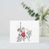 Zwei Tangueros in Paris Postkarte (Stehend Vorderseite)