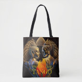 Zwei tanzende Buddhas-Tasche Tasche (Vorderseite)