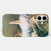 Zwei Tänzer auf einer Bühne von Edgar Degas, Vinta Case-Mate iPhone Hülle (Rückseite (Horizontal))