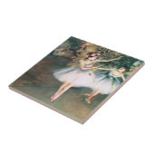 Zwei Tänzer auf einer Bühne von Edgar Degas, Vinta Fliese (Seite)