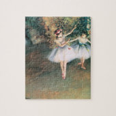 Zwei Tänzer auf einer Bühne von Edgar Degas, Vinta Puzzle (Vertikal)