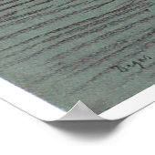 Zwei Tänzer, c. 1879, Edgar Degas Poster (Ecke)