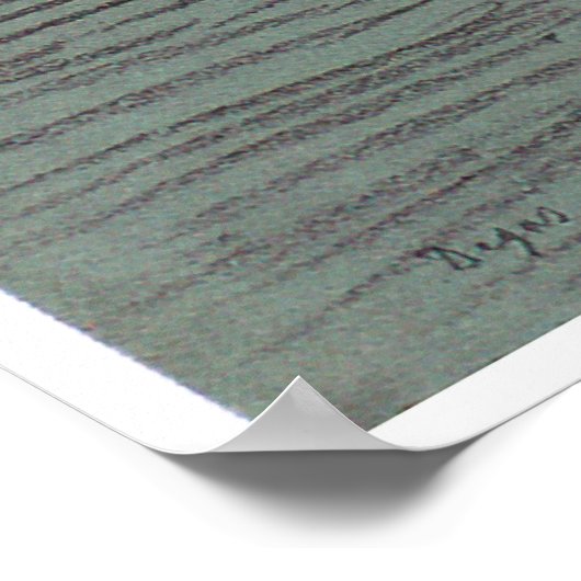 Zwei Tänzer, c. 1879, Edgar Degas Poster (Ecke)