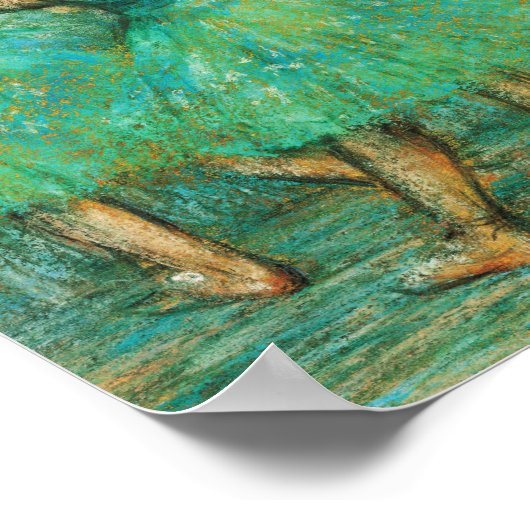 Zwei Tänzer, Degas Art Poster (Ecke)