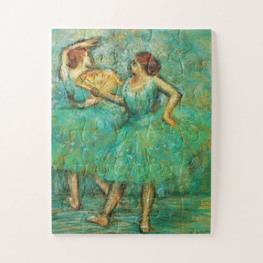 Zwei Tänzer, Degas Art Puzzle (Vertikal)